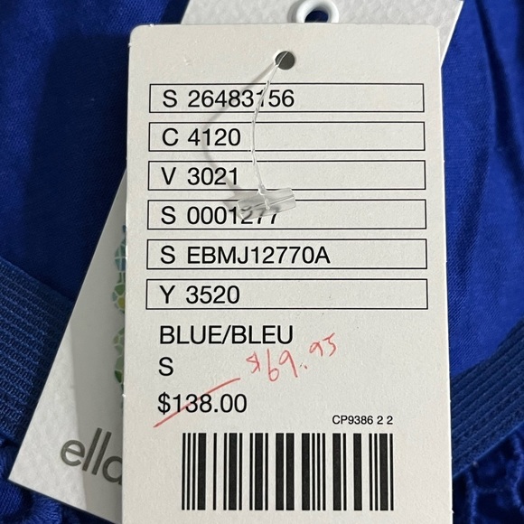 ELLA Moss Anthropologie High low Crochet Lace Electric Blue Skirt S Grannycore - Picture 9 of 13